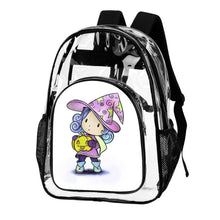 Cargar imagen en el visor de la galería, Mochila Transparente de PVC Personalizable | Diseño Moderno y Único
