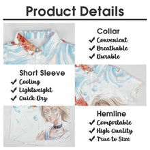 Cargar imagen en el visor de la galería, Camisa de Manga Corta Personalizable | Tu Diseño, Tu Estilo
