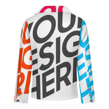 Cargar imagen en el visor de la galería, Chaqueta de chándal informal para mujer Z33W personalizado con patrón foto texto (impresión de imágenes múltiples)
