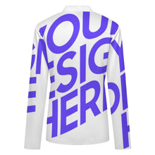 Cargar imagen en el visor de la galería, Cárdigan fino de mujer SDS2526 Personalizado con patrón foto texto (impresión de imagen única)
