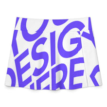 Cargar imagen en el visor de la galería, Conjunto de traje de baño de dos piezas para mujer con minifalda con abertura 308977 Personalizado con impresión completa con Foto Logo Patrón Texto

