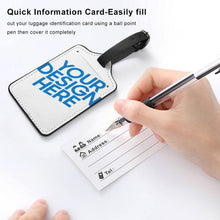 Cargar imagen en el visor de la galería, Etiquetas de equipaje personalizadas para maletas XB0607011 Impresión con Nombre Foto Logo
