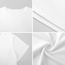 Cargar imagen en el visor de la galería, Camisón Corto Personalizado de Manga Corta | Bata de Noche Suave
