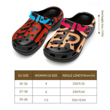 Cargar imagen en el visor de la galería, Zapatos de tacón alto perforados para mujer F52 personalizado con patrón foto texto
