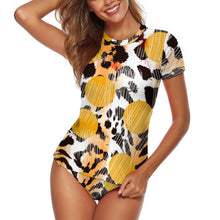 Cargar imagen en el visor de la galería, Bikini Manga Corta Mujer | Conjunto Baño Dos Piezas Personalizado
