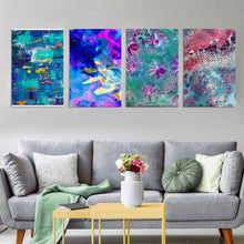 Cargar imagen en el visor de la galería, Mural de 4 Lienzos Personalizado | Crea Tu Antología Visual
