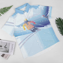 Cargar imagen en el visor de la galería, Camisa Algodón Manga Corta Personalizable Hombre
