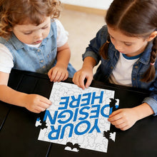 Cargar imagen en el visor de la galería, Puzzles / Rompecabezas cuadrado irregular personalizado con Impresión Completa de Una Imagen con Foto Logo Patrón Texto
