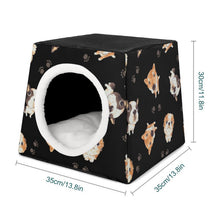 Cargar imagen en el visor de la galería, Cama para Gato Tipo Cápsula Espacial | El Refugio Anti-Estrés
