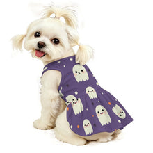 Cargar imagen en el visor de la galería, Pet Dress Purple, Ghost, Cartoon
