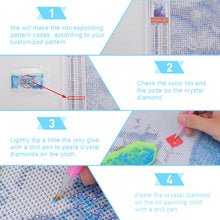 Cargar imagen en el visor de la galería, Kit de Pintura Diamante con Marco Incluido | Tu Arte, Listo para Colgar
