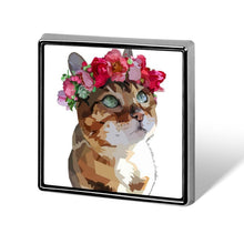 Cargar imagen en el visor de la galería, Pin Metálico Cuadrado Personalizado (Formato Mini)
