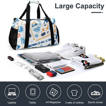 Cargar imagen en el visor de la galería, Bolsa de Viaje Duffle Personalizable con Foto | Bolso Resistente
