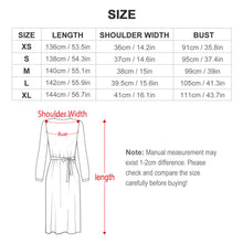 Cargar imagen en el visor de la galería, Vestido Maxi Cuello Alto Manga Larga | Vestido Largo Personalizado
