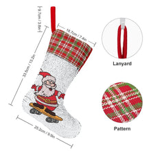 Cargar imagen en el visor de la galería, Calcetín de Navidad Mágico de Lentejuelas Personalizado
