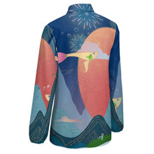Cargar imagen en el visor de la galería, Blusa Vintage Personalizada de Manga Larga | Tu Propio Diseño
