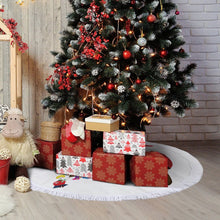 Cargar imagen en el visor de la galería, Crea tu Refugio Navideño | Falda de Árbol Personalizada con Borlas
