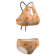 Cargar imagen en el visor de la galería, Bikini Triángulo Personalizado | Conjunto Halter Ajustable Copas Extraíbles
