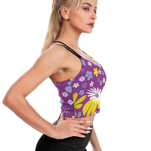 Cargar imagen en el visor de la galería, Top de Yoga Mujer Personalizable | Sujetador Deportivo Crop Sin Aros
