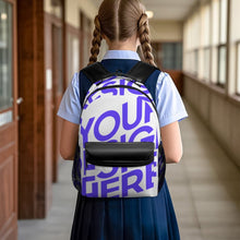 Cargar imagen en el visor de la galería, Mochila Escolar Casual XB0604193 personalizado con patrón foto texto
