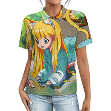 Cargar imagen en el visor de la galería, Polo Piqué Mujer Personalizable con Botones | Manga Corta Único
