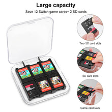 Cargar imagen en el visor de la galería, Estuche para Juegos de Switch (12 Ranuras) | Portajuegos Personalizado

