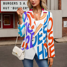 Cargar imagen en el visor de la galería, Chaqueta de chándal informal para mujer Z33W personalizado con patrón foto texto (impresión de imágenes múltiples)
