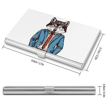 Cargar imagen en el visor de la galería, Tarjetero de Aluminio Personalizado | Tu Marca Profesional

