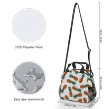 Cargar imagen en el visor de la galería, Bolsa Térmica Cruzada Personalizada | Lunchera Manos Libres Poliéster 300D
