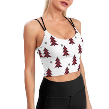 Cargar imagen en el visor de la galería, Top Deportivo Longline con Relleno | Crop Top Yoga Personalizado
