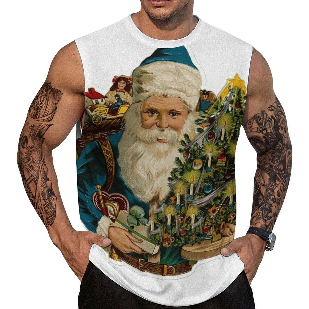Camiseta Sin Mangas Personalizada con Tu Diseño | Cuello Redondo