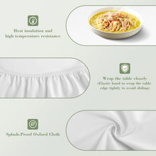 Cargar imagen en el visor de la galería, Mantel cuadrado de hule JJ05191095 personalizado con patrón foto texto (impresión de imagen única)
