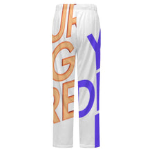 Cargar imagen en el visor de la galería, Pijama holgado de felpa para mujer LM072 personalizado con patrón foto texto (impresión de imágenes múltiples)
