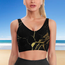 Cargar imagen en el visor de la galería, Sujetador Deportivo Cuello U Personalizado | Top Fitness Alto Soporte
