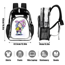 Cargar imagen en el visor de la galería, Mochila Transparente de PVC Personalizable | Diseño Moderno y Único
