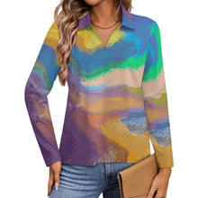 Cargar imagen en el visor de la galería, Long Sleeved Sunscreen Fishing Shirt Color, Liquid
