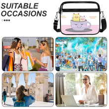 Cargar imagen en el visor de la galería, Bolso Bandolera Transparente PVC Personalizable
