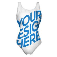 Cargar imagen en el visor de la galería, Bañador / Bikini Moda de Una Pieza para Mujer LT3190 Personalizado con Foto Logo Patrón Texto
