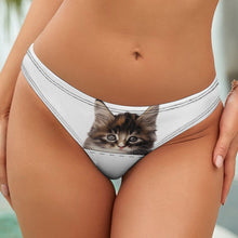 Cargar imagen en el visor de la galería, Tanga de Algodón para Hombre | Personalizable con tu Foto | Ropa Interior
