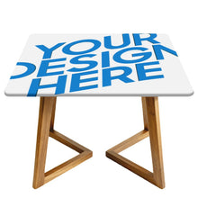 Cargar imagen en el visor de la galería, Mantel cuadrado de hule JJ05191095 personalizado con patrón foto texto (impresión de imagen única)
