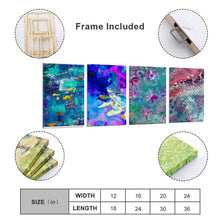 Cargar imagen en el visor de la galería, Mural de 4 Lienzos Personalizado | Crea Tu Antología Visual
