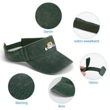 Cargar imagen en el visor de la galería, Gorra Visera Personalizable | Libera tu Coleta y Protégete del Sol
