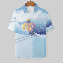 Cargar imagen en el visor de la galería, Camisa Algodón Manga Corta Personalizable Hombre
