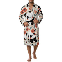 Cargar imagen en el visor de la galería, Adult Nightgown Panda, Red
