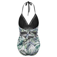 Cargar imagen en el visor de la galería, Bañador de Una Pieza Personalizado | Ajuste con Lazos y Control Abdominal
