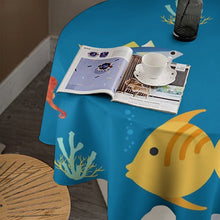 Cargar imagen en el visor de la galería, Mantel Redondo Personalizado | Viste Tu Mesa con Tu Propio Arte
