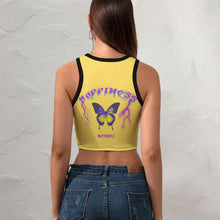 Cargar imagen en el visor de la galería, Crop Top Deportivo Personalizado Mujer | Camiseta Corta Racerback | Diseño Propio

