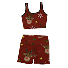 Cargar imagen en el visor de la galería, Conjunto de Yoga Acanalado Personalizado | Textura, Soporte y Estilo
