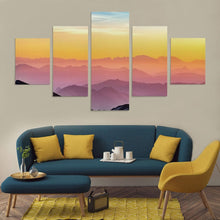 Cargar imagen en el visor de la galería, Mural de 5 Lienzos Personalizado | El Ritmo Visual para Tu Pared
