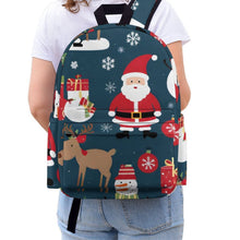 Cargar imagen en el visor de la galería, Mochila Escolar Personalizada de Tela Oxford para Niños
